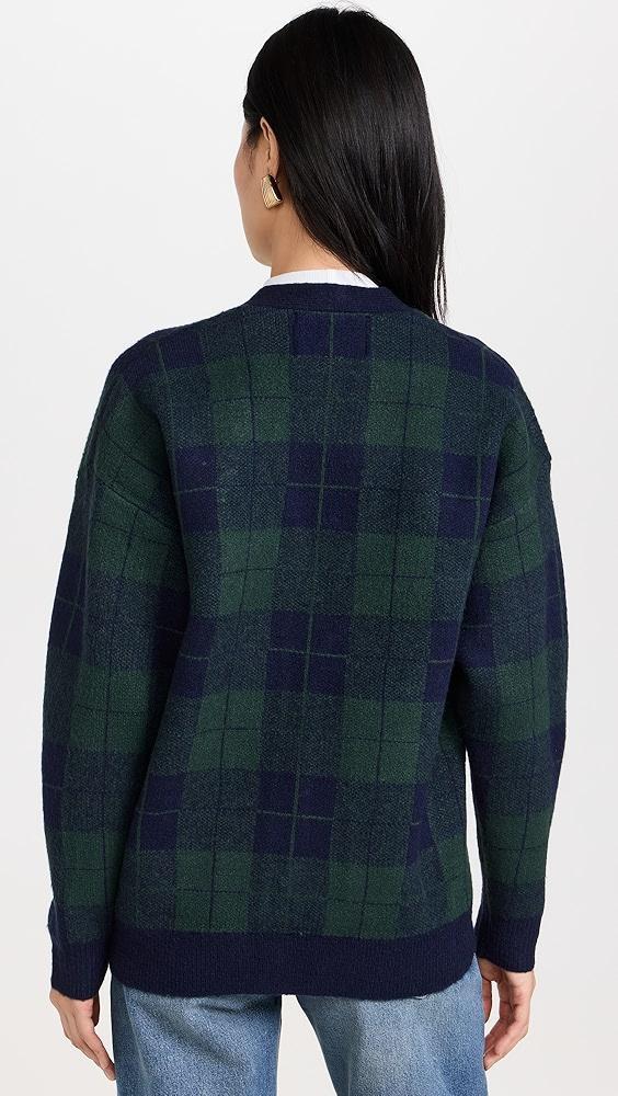 English Factory Check Cardigan | Shopbop Product Image