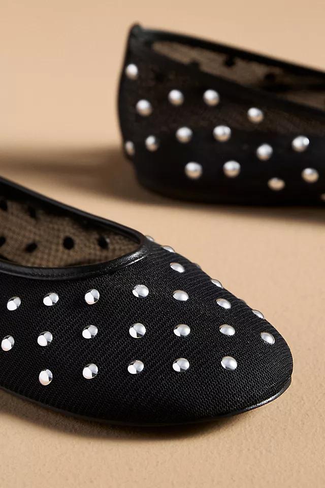 Embellished Mesh Flats Product Image