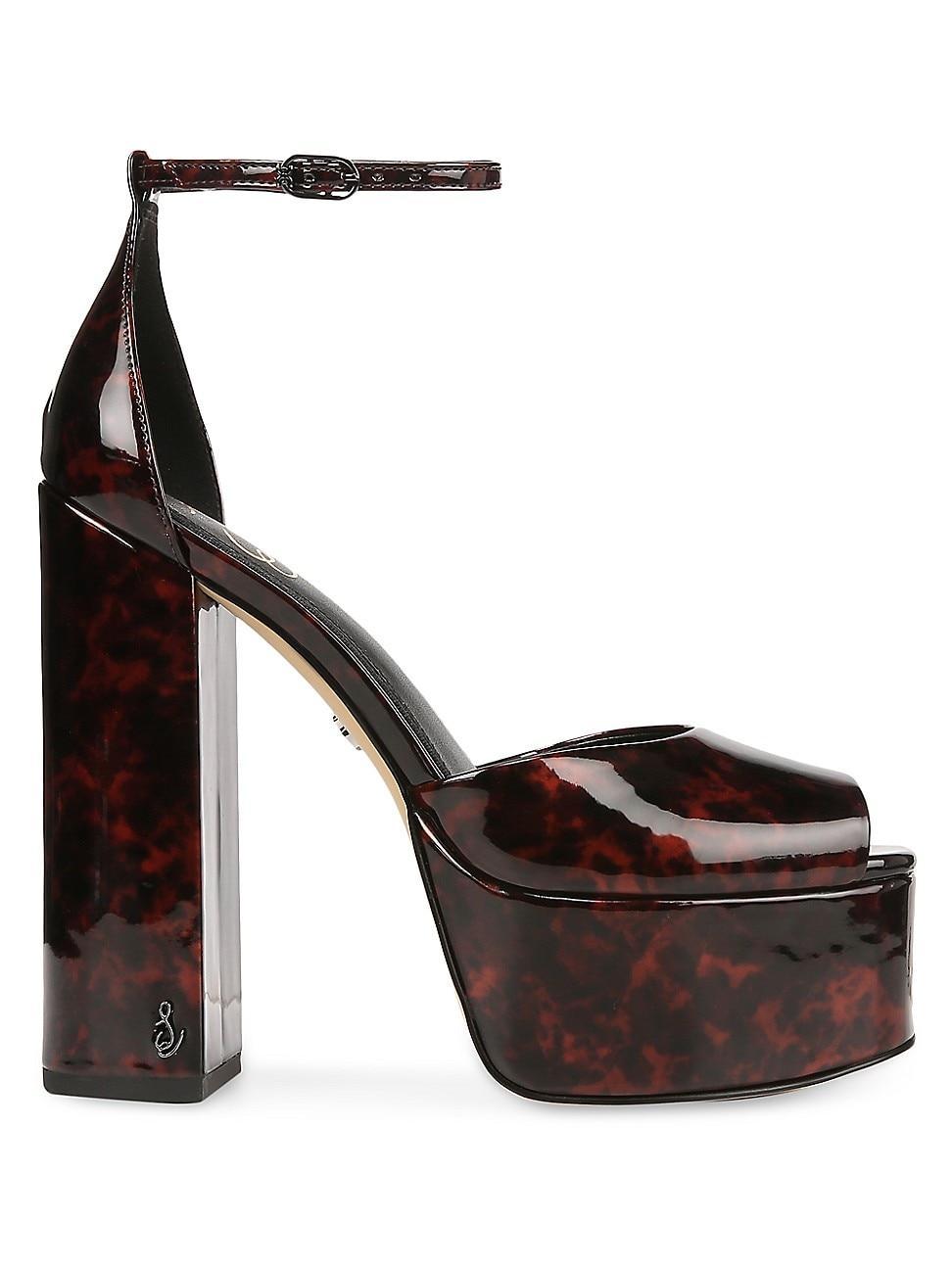 Sam Edelman Womens Kori Flora High Heel Platform Sandals Product Image
