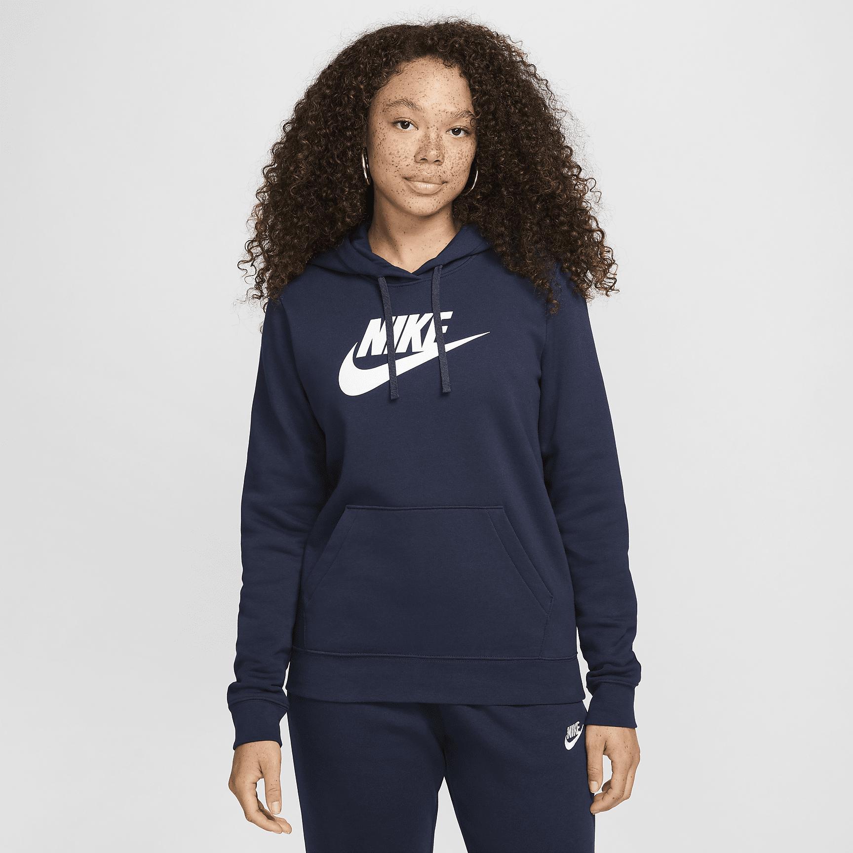 Nike Sportswear Club Fleece Women's Logo Pullover Hoodie Product Image
