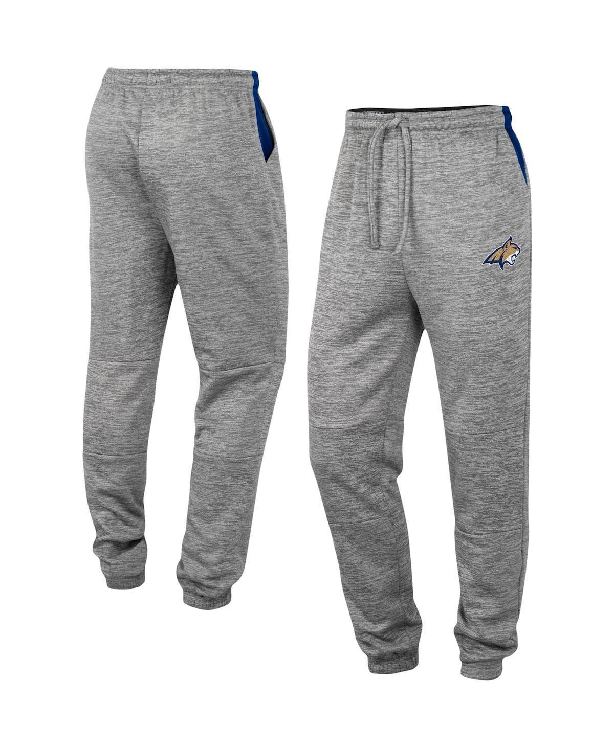 Men's Colosseum Gray Montana State Bobcats Worlds to Conquer Sweatpants, Size: 2XL, Mts Grey Product Image