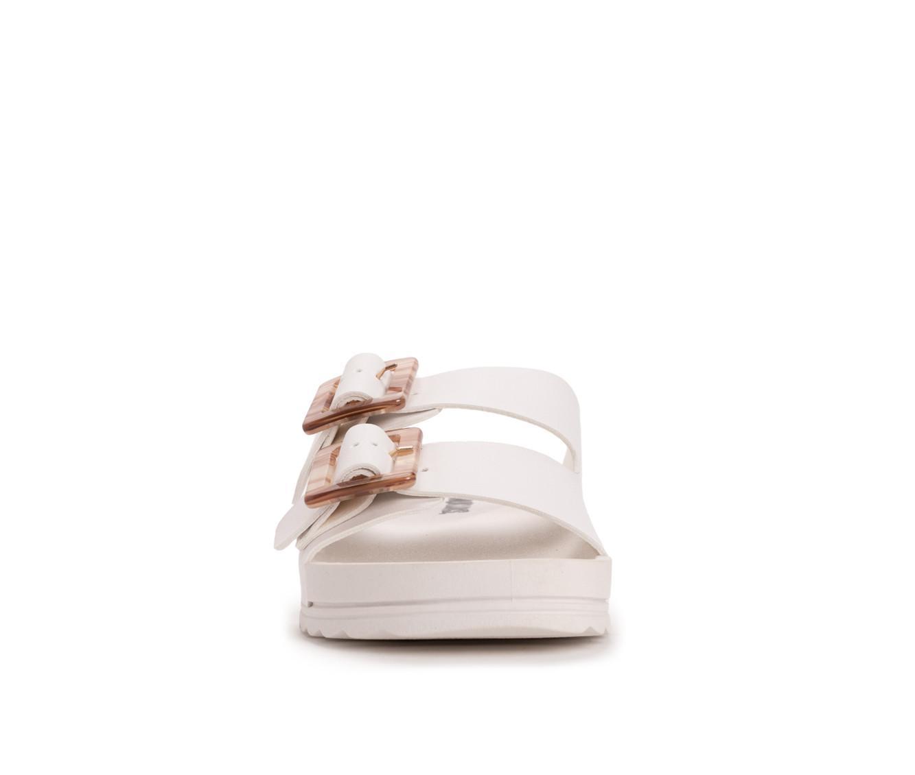 Women's MUK LUKS Grand Cayman Footbed Sandals Product Image