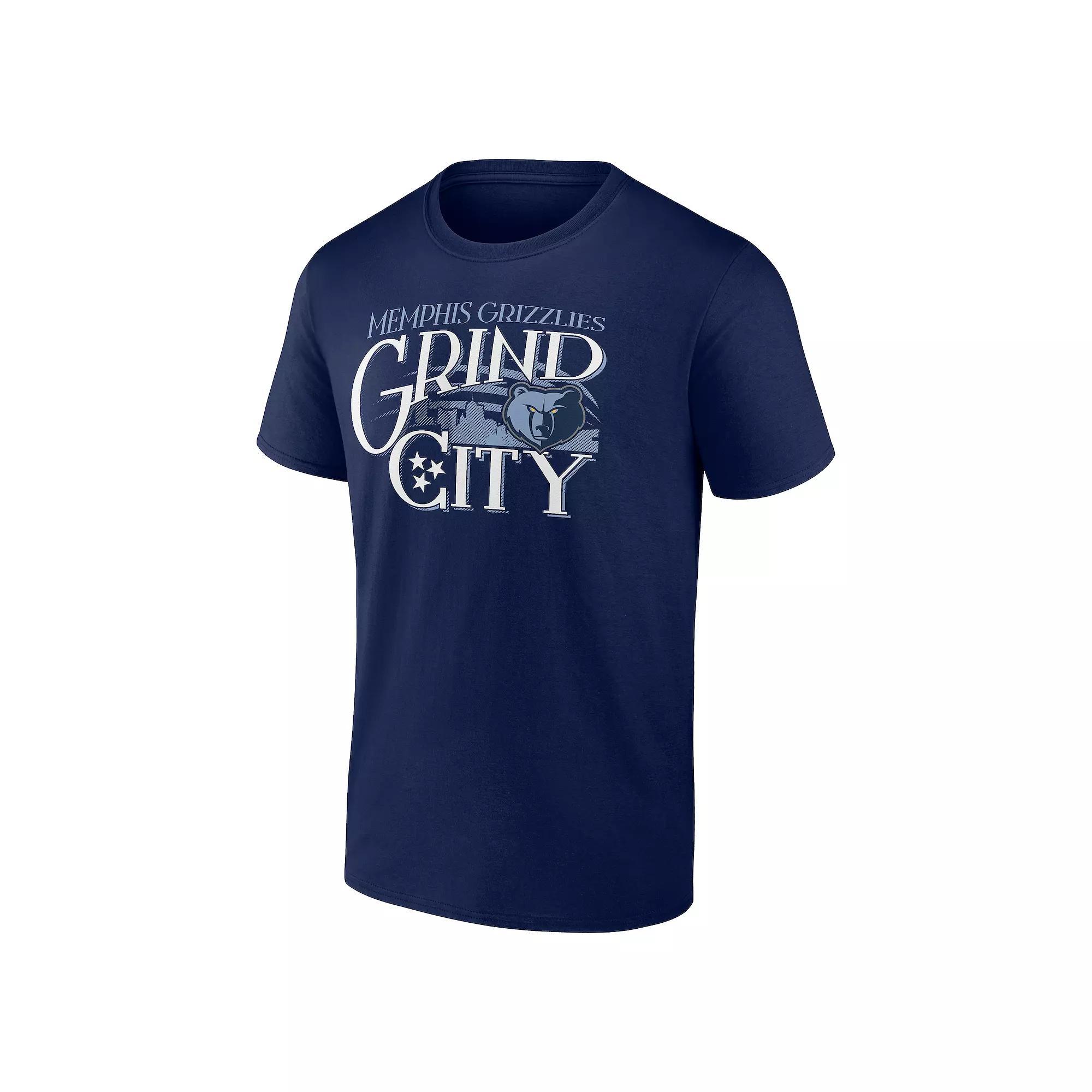 Men's NBA Memphis Grizzlies Grind City Graphic Tee, Size: Small, Grz Blue Product Image