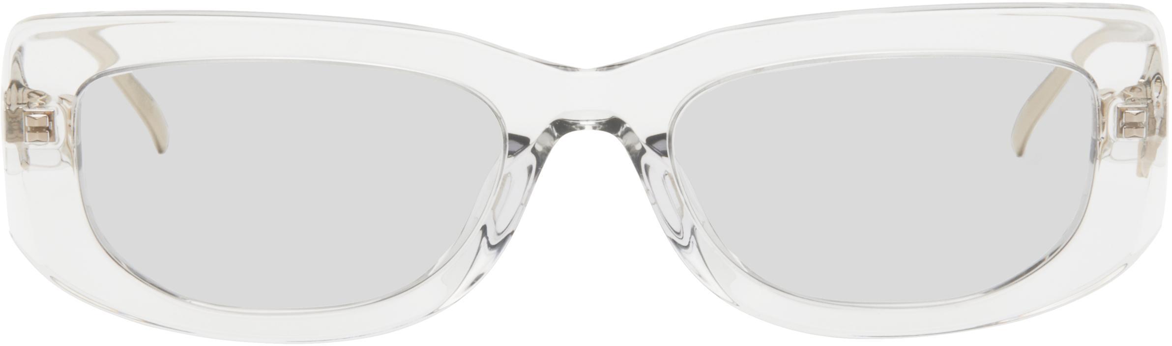 PRADA Triangle-logo Sunglasses In 12r50k Product Image