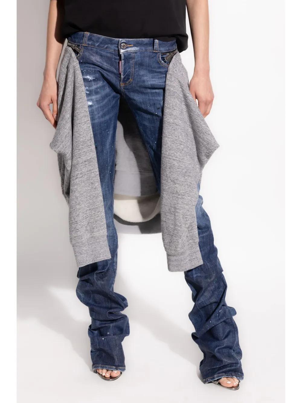 layered jeans Product Image