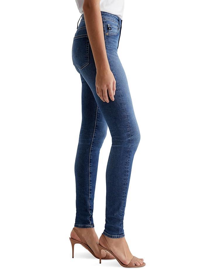 Farrah Mid Rise Skinny Ankle Jeans in Modern Indigo Product Image