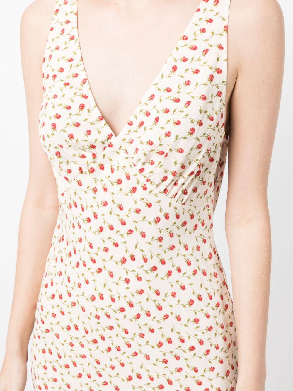 Calix floral-print minidress Product Image