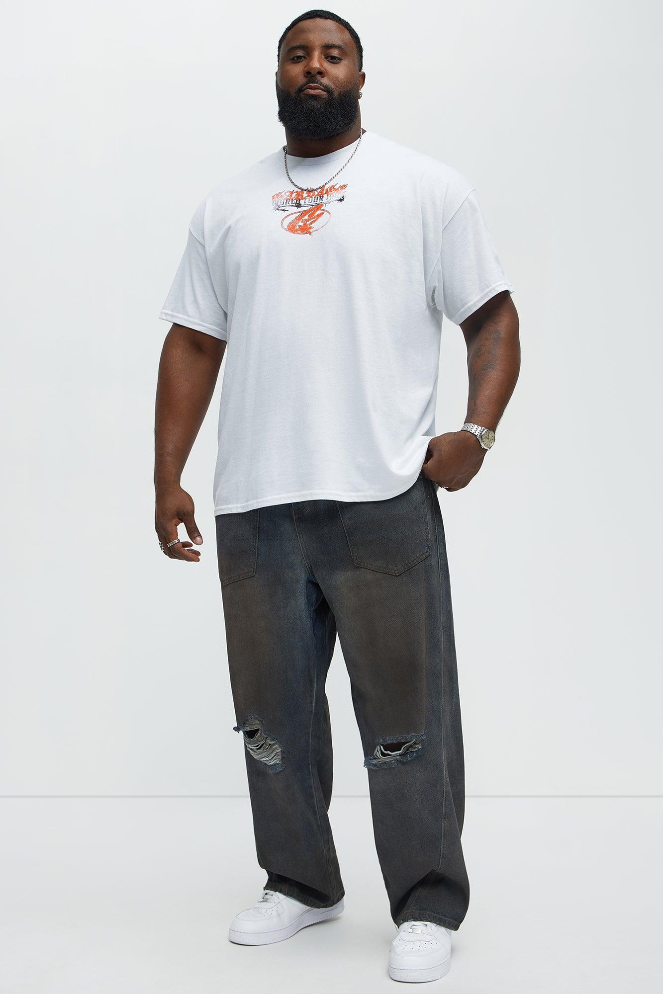 Garbage World Tour Short Sleeve Tee - White Product Image