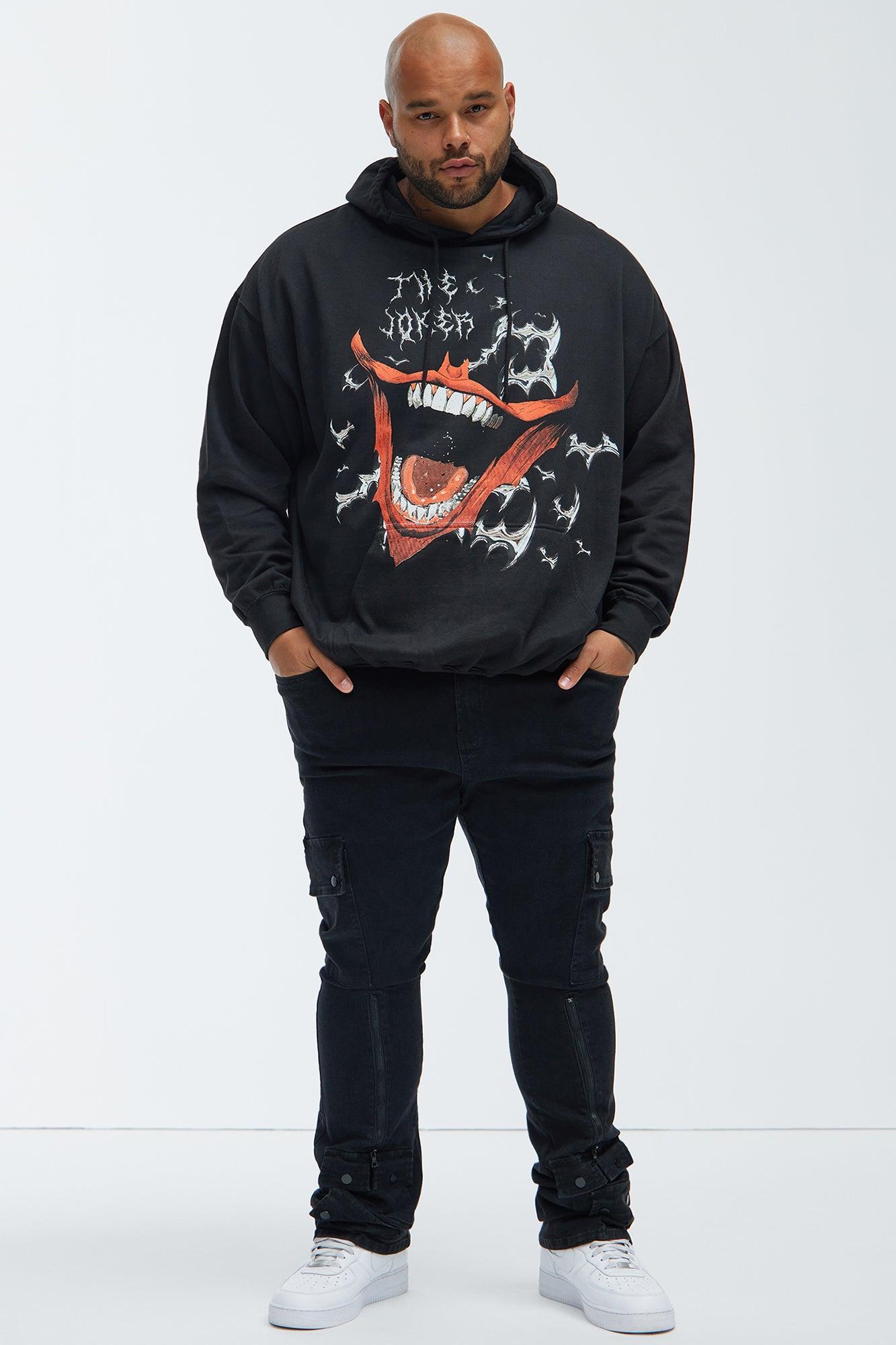 The Joker Chrome Hoodie - Black Product Image