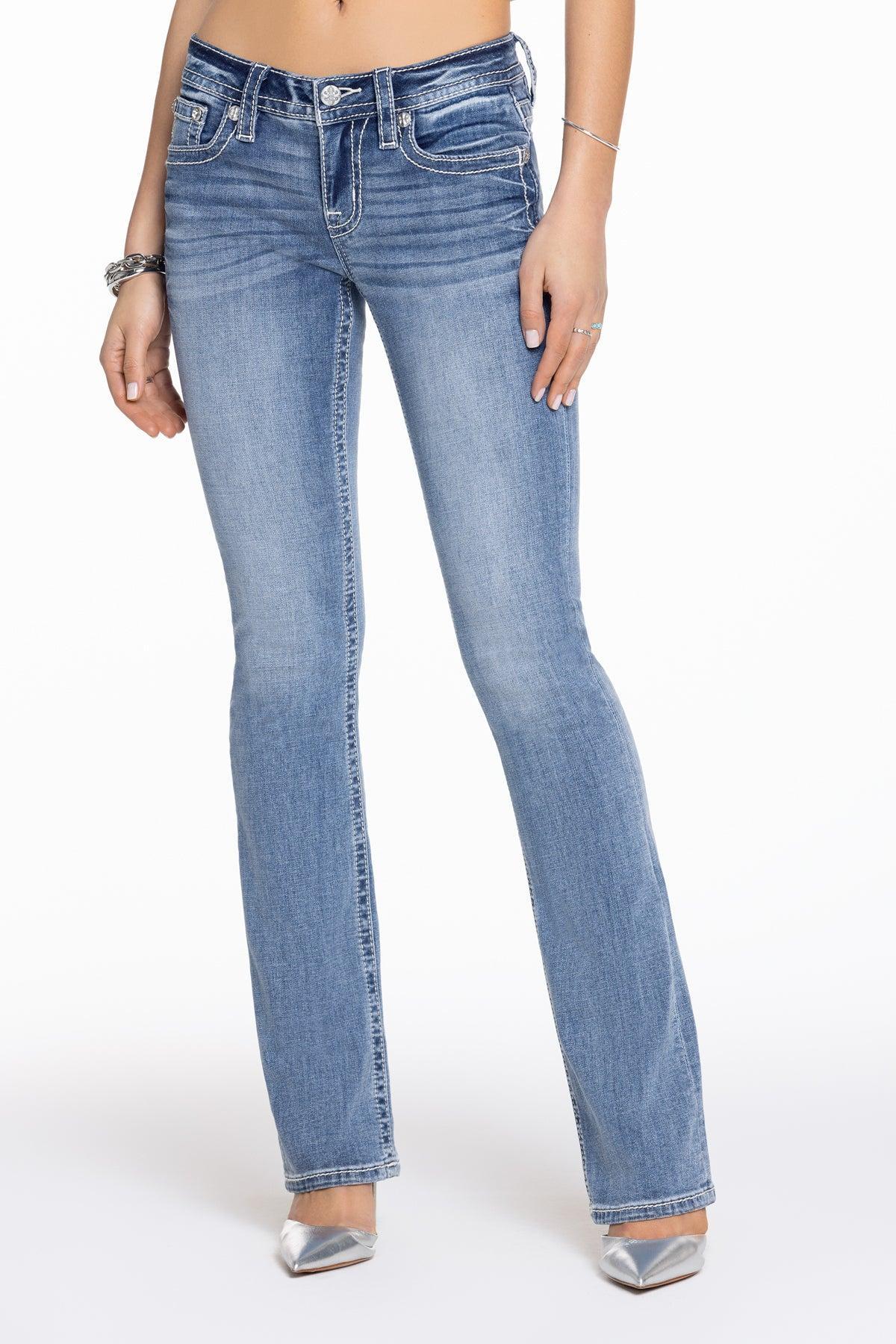 Sariya Floral Bootcut Jeans Product Image
