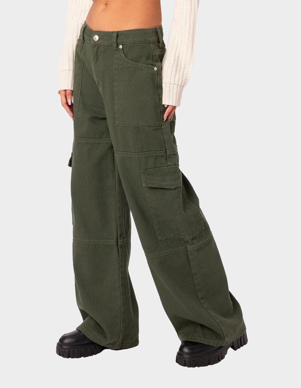 EDIKTED Ember Denim Cargo Pants Product Image