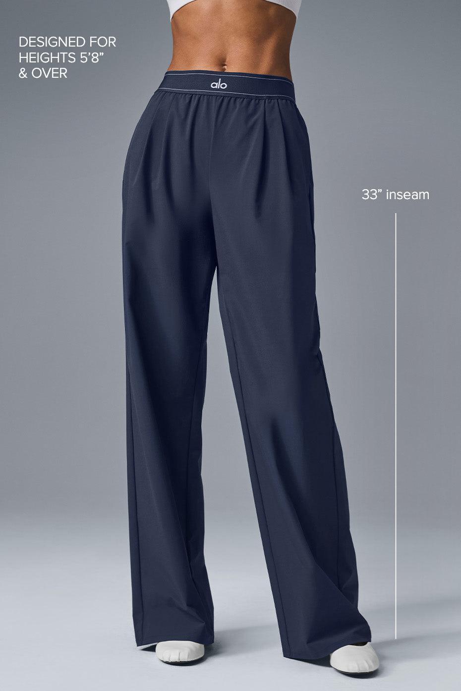 Suit Up Trouser (Long) - Navy Female Product Image
