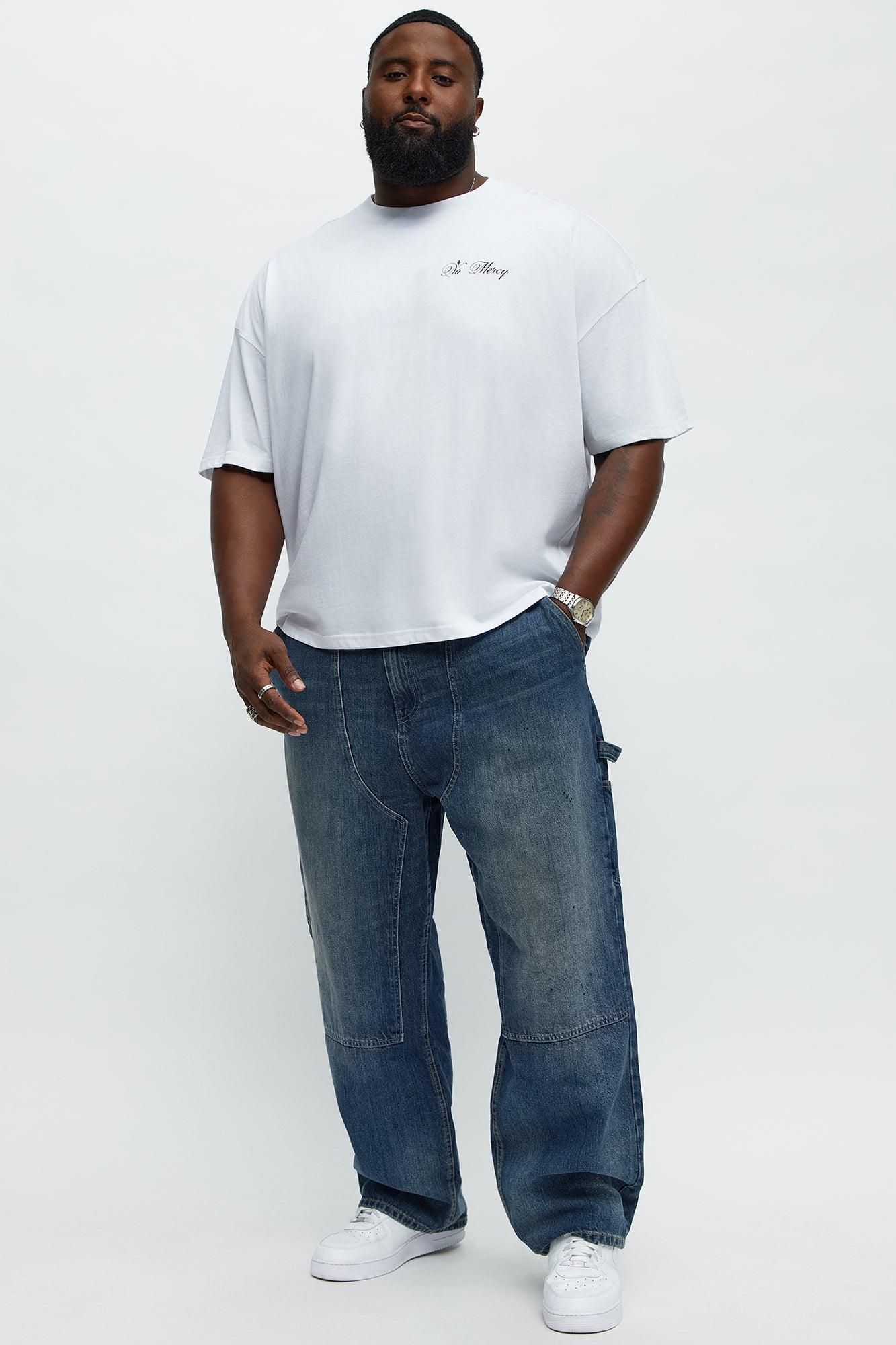 Righteous Carpenter Baggy Jeans - Dark Wash Male Product Image