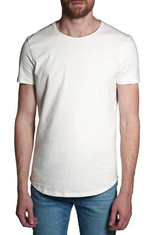 Monfrere Blanc Short Sleeve Stretch Crewneck Tee Product Image