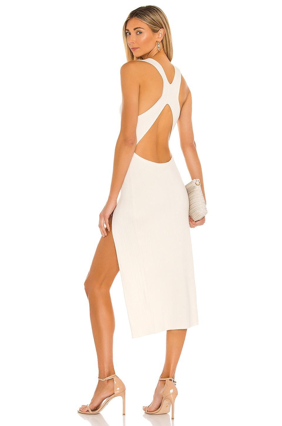 x REVOLVE Variegated Rib Bodycon Dress Michael Costello Product Image