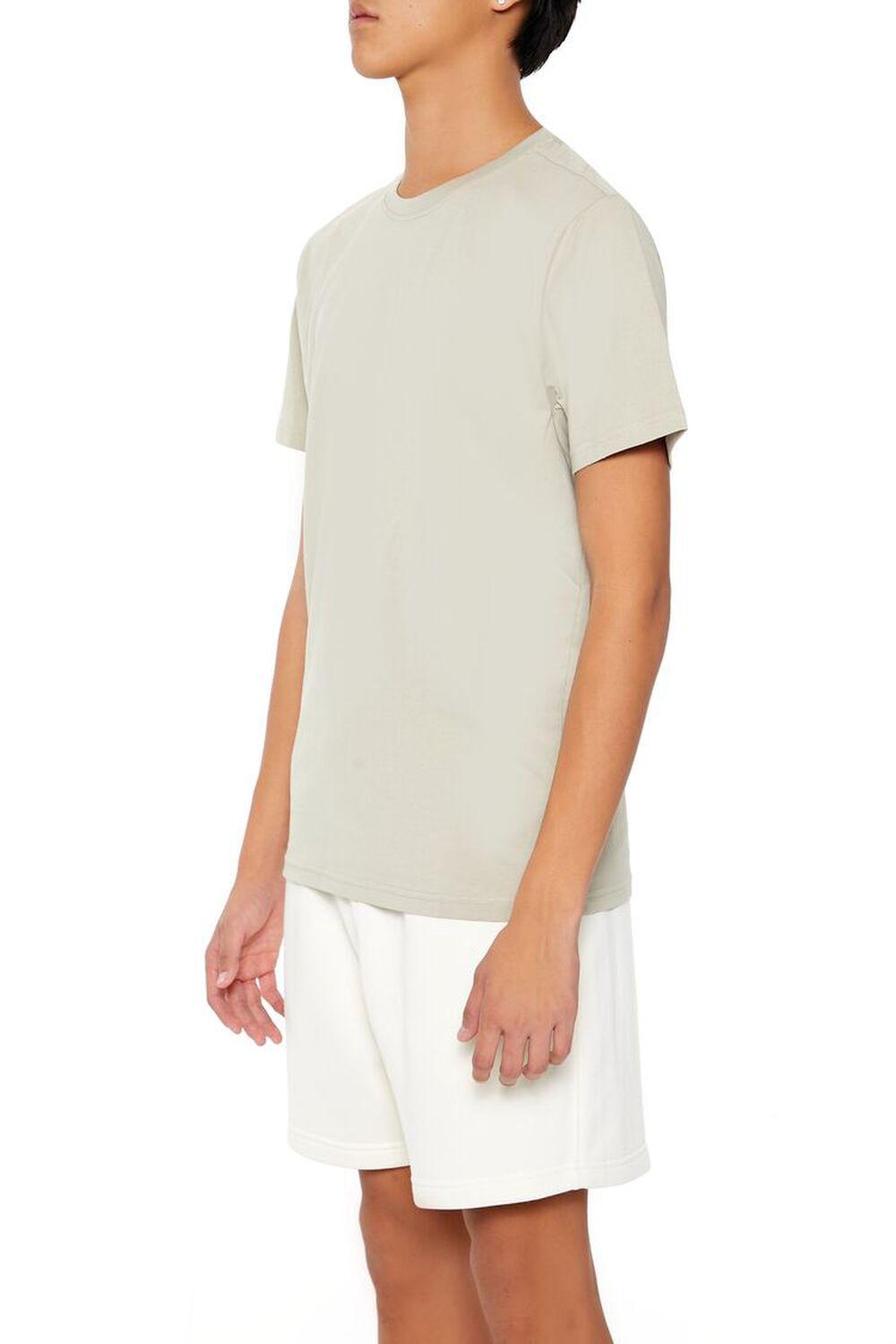 Basic Cotton Crew Tee | Forever 21 Product Image
