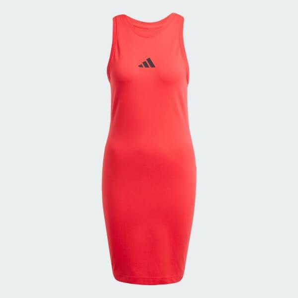 adidas Future Icons Small Logo Dress Black M Womens Product Image