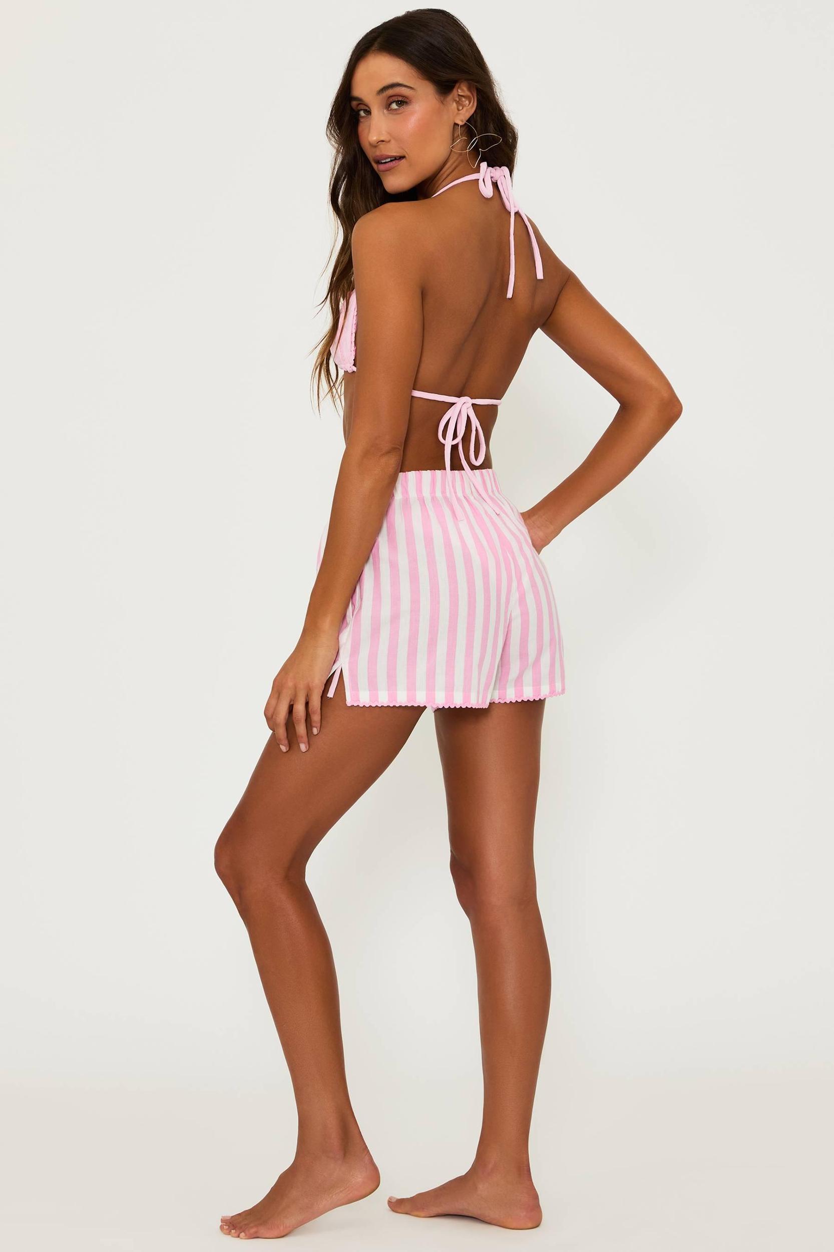 Tia Short Prism Pink Stripe Product Image