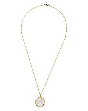 Medium Pendant Necklace in 18K Gold with Diamonds Product Image