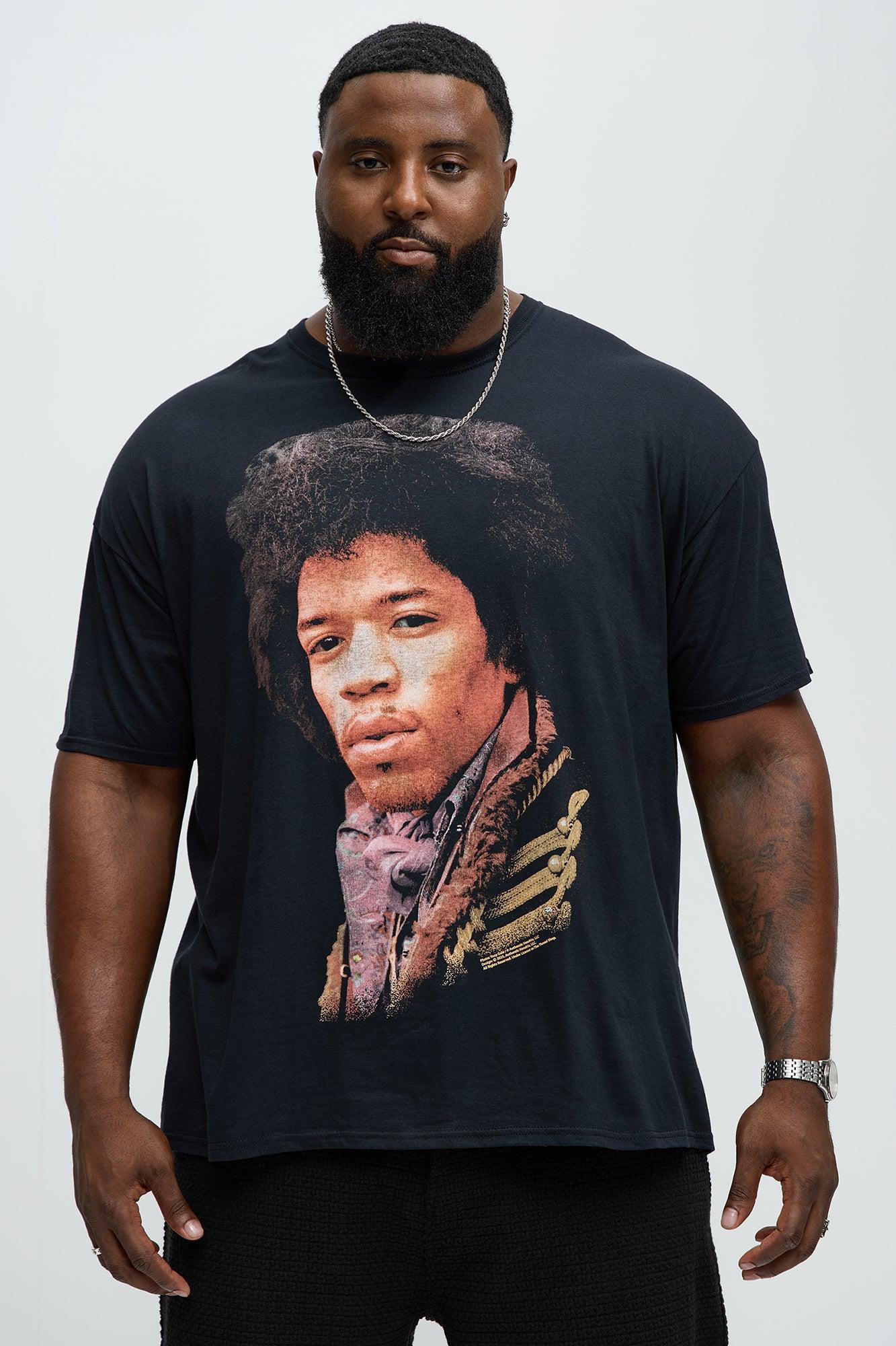 Jimi Hendrix Foxy Lady Short Sleeve Tee - Black Product Image
