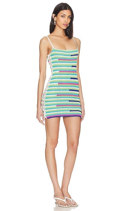 Rhea Open Stitch Mini Dress Camila Coelho Product Image