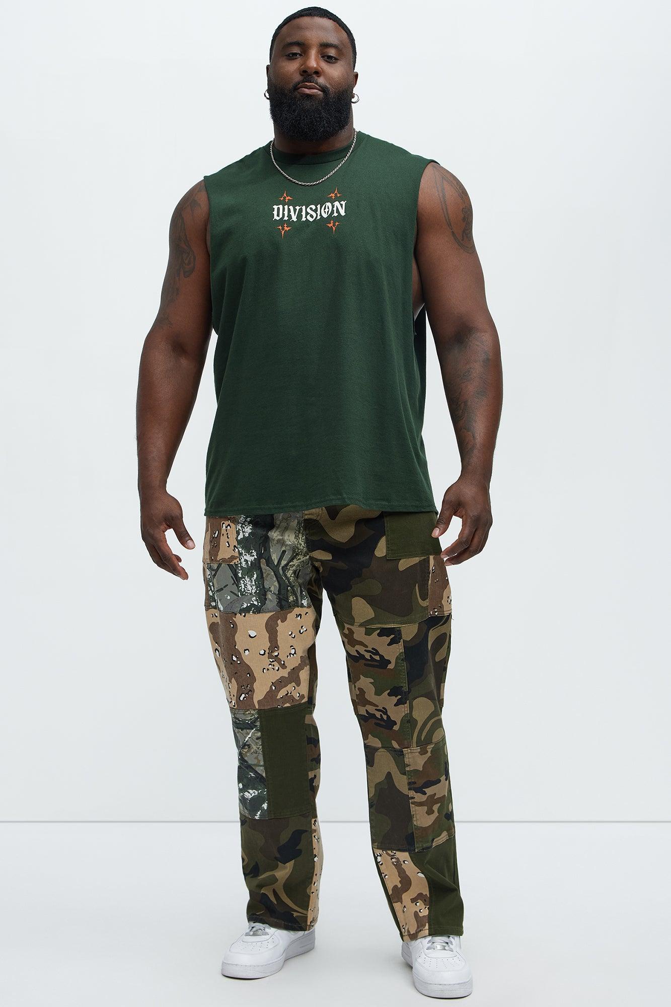 Division Muscle Tee - Green Product Image