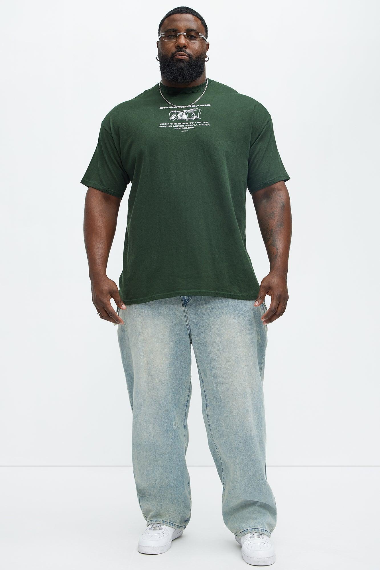 Dream Hustler Short Sleeve Tee - Green Product Image