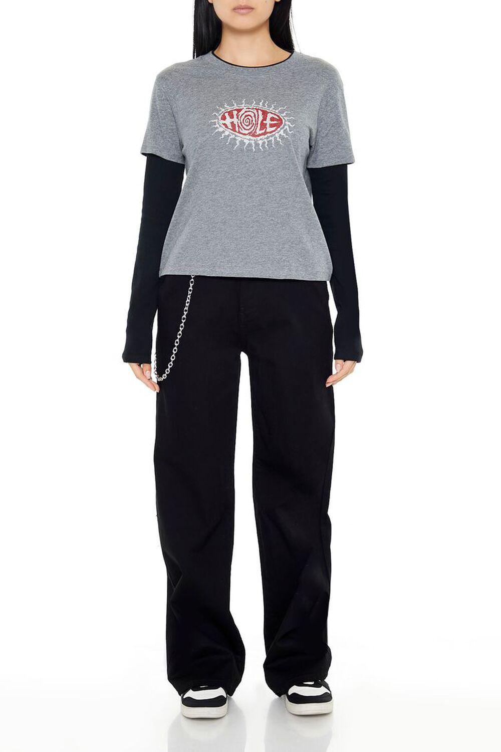 Embroidered Hole Combo Top | Forever 21 Product Image