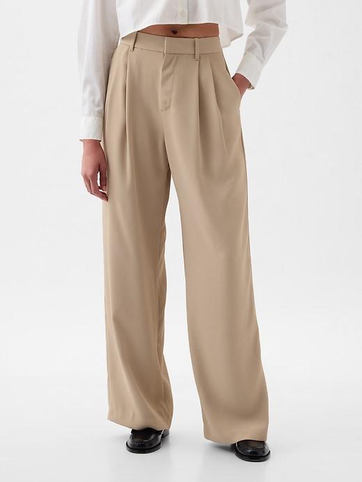 365 High Rise Pleated Trousers Product Image