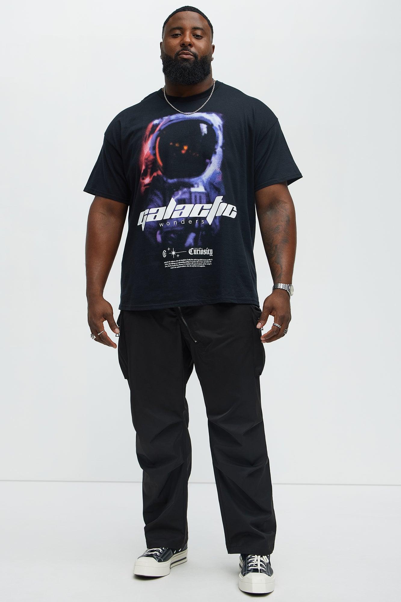 Galactic Travel Short Sleeve Tee - Black Product Image