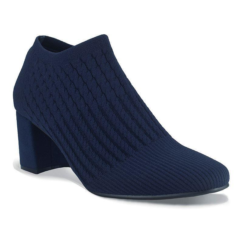 Impo Nancia Women's Stretch Knit Ankle Boots, Size: 6.5, Kale Green Product Image