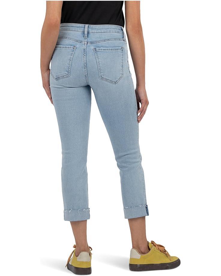 Amy Crop Straight Leg- Roll Up Fray Product Image