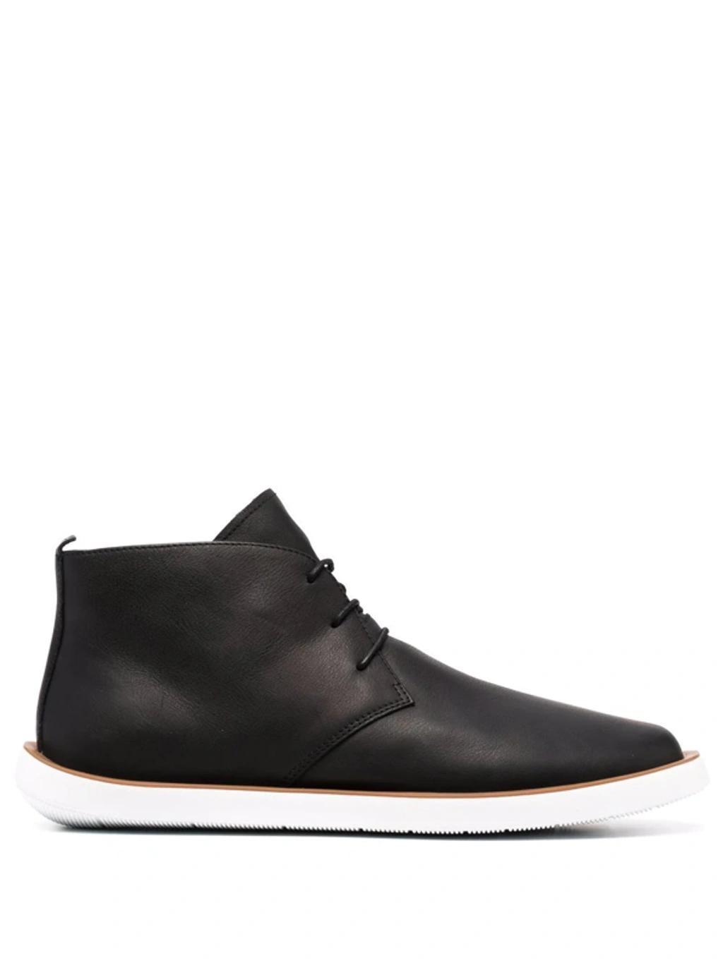 CAMPER Men's Wagon Hombre Desert Boots Men's Shoes In Black Product Image
