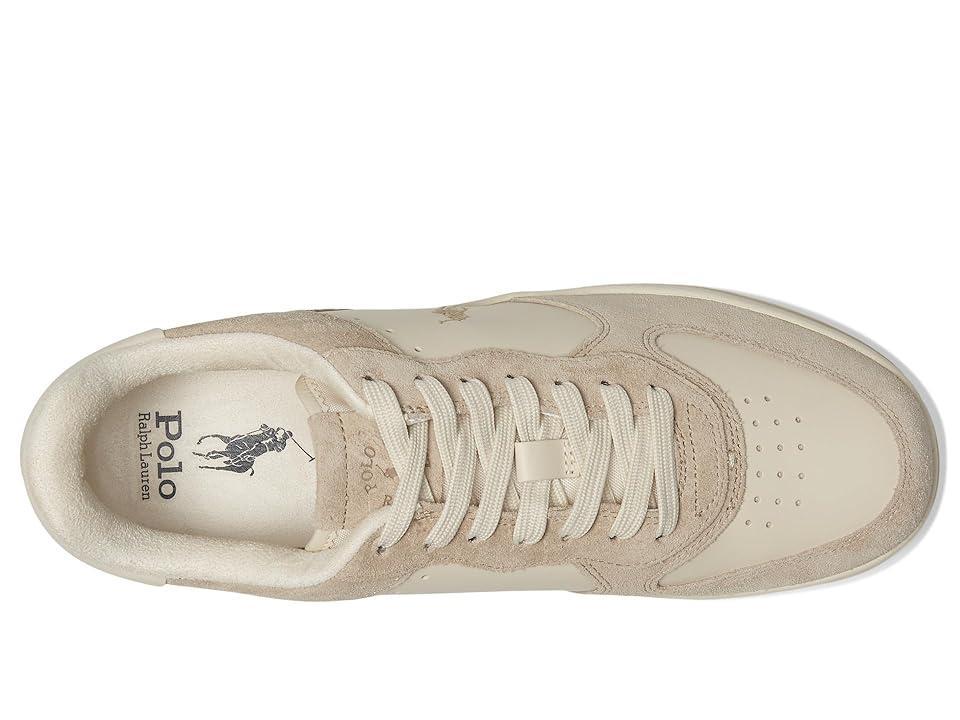 Polo Ralph Lauren Mens Masters Court Suede Sneakers Product Image