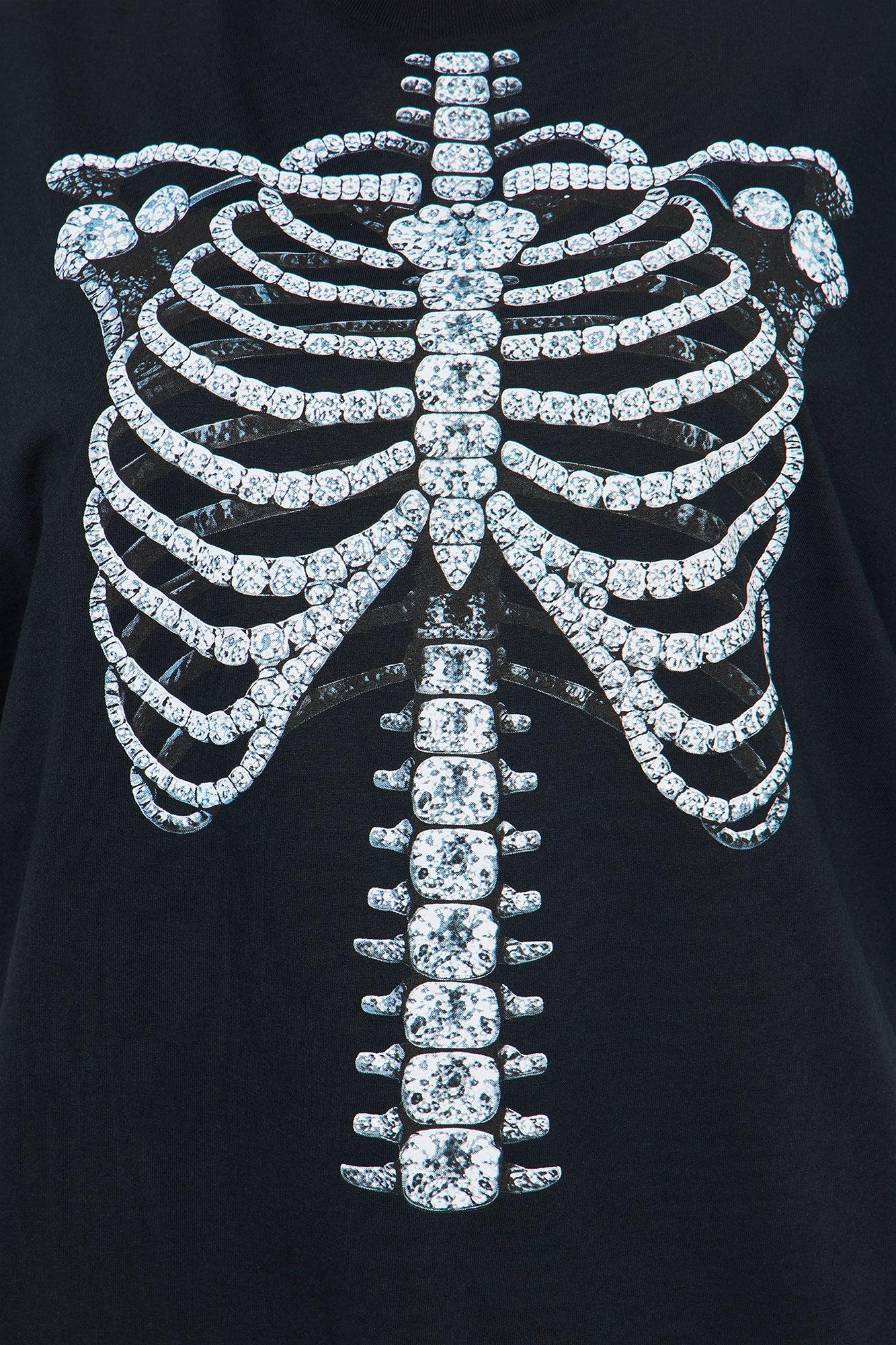 Bare Bones Tee  - Black Product Image