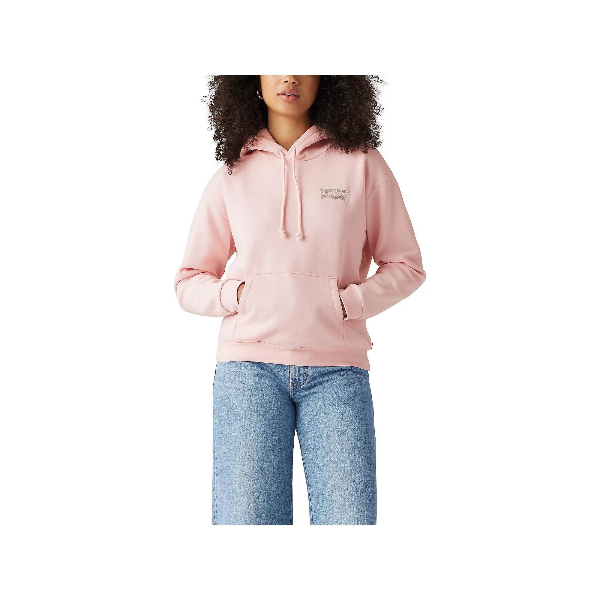 Women's Levi's® Standard Hoodie, Size: XXL, Polka Dot Shine Product Image