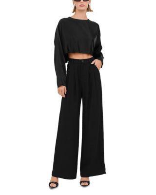 Fabi Wide Leg Pants Product Image