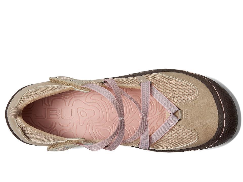Jbu Womens Seashell Water-Ready Sporty Flats Product Image