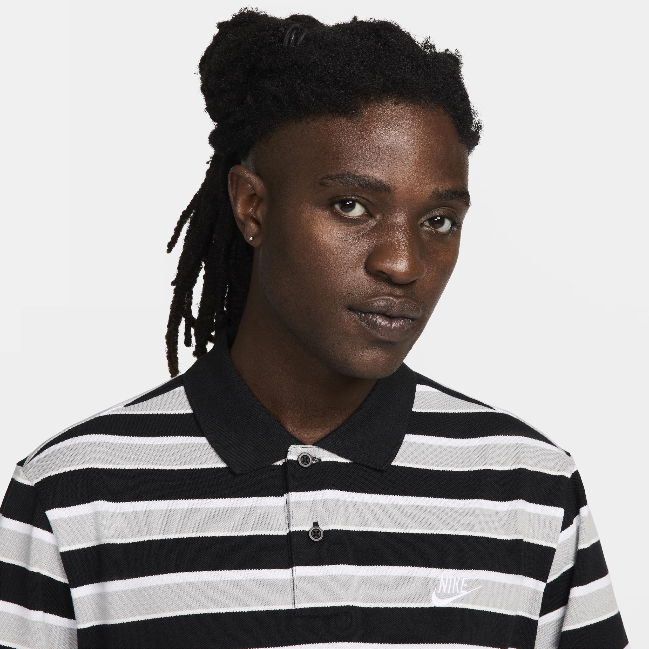 Nike Mens Club Striped Polo Product Image