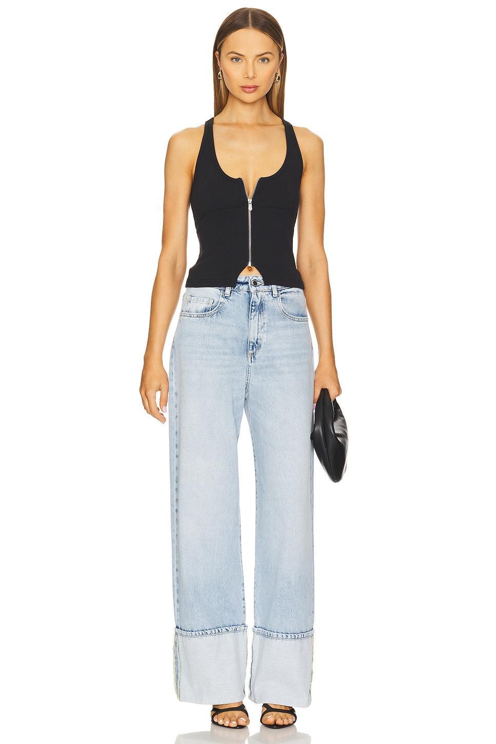 Kiki Wide Leg Jeans Icon Denim Product Image