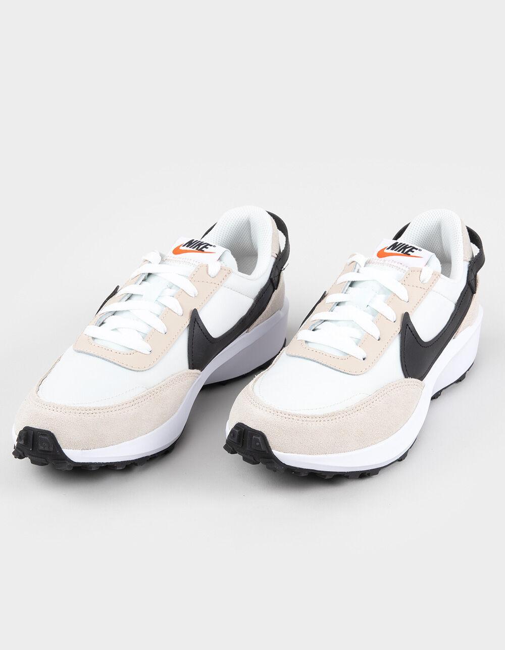 NIKE Waffle Debut Womens Shoes - WHT/BLUE Product Image