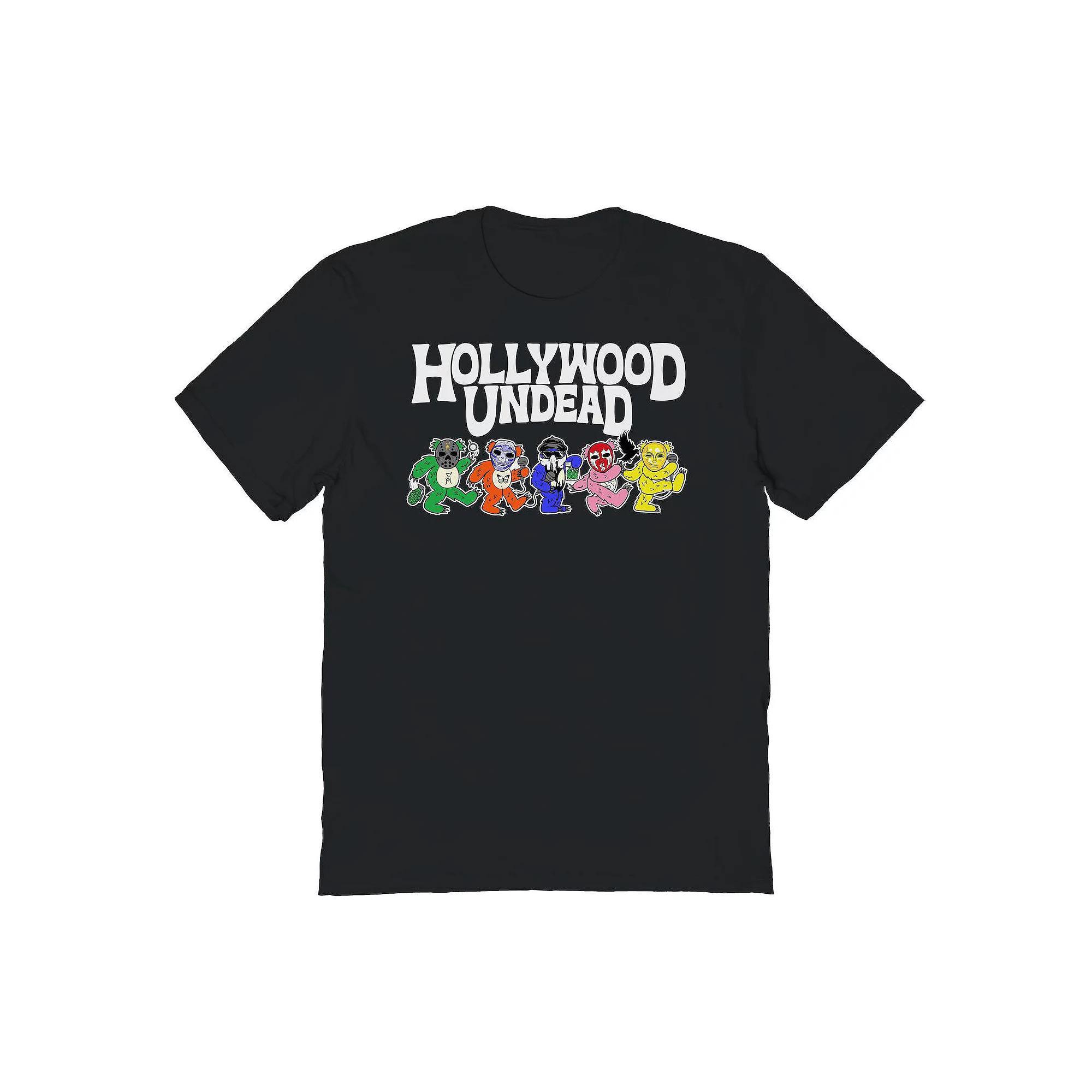 Men's Hollywood Undead Bears Graphic Tee, Size: Medium, Black Product Image