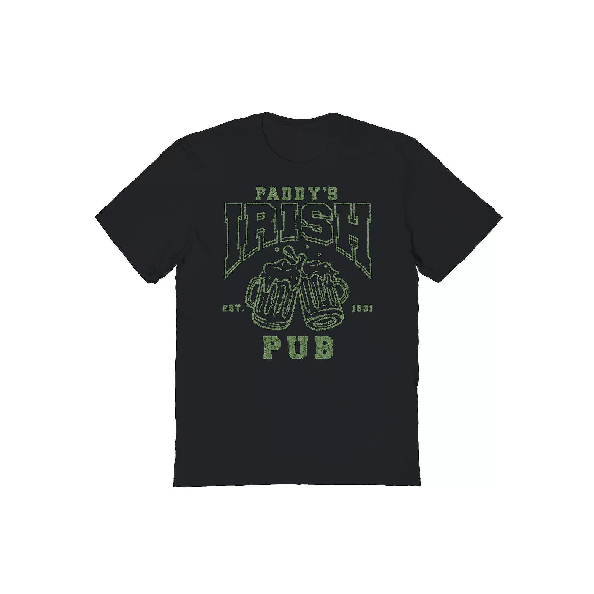 Men's COLAB89 by Threadless Tropical Sunset Sea Turtle Design Graphic Tee, Size: XL, Grey Product Image