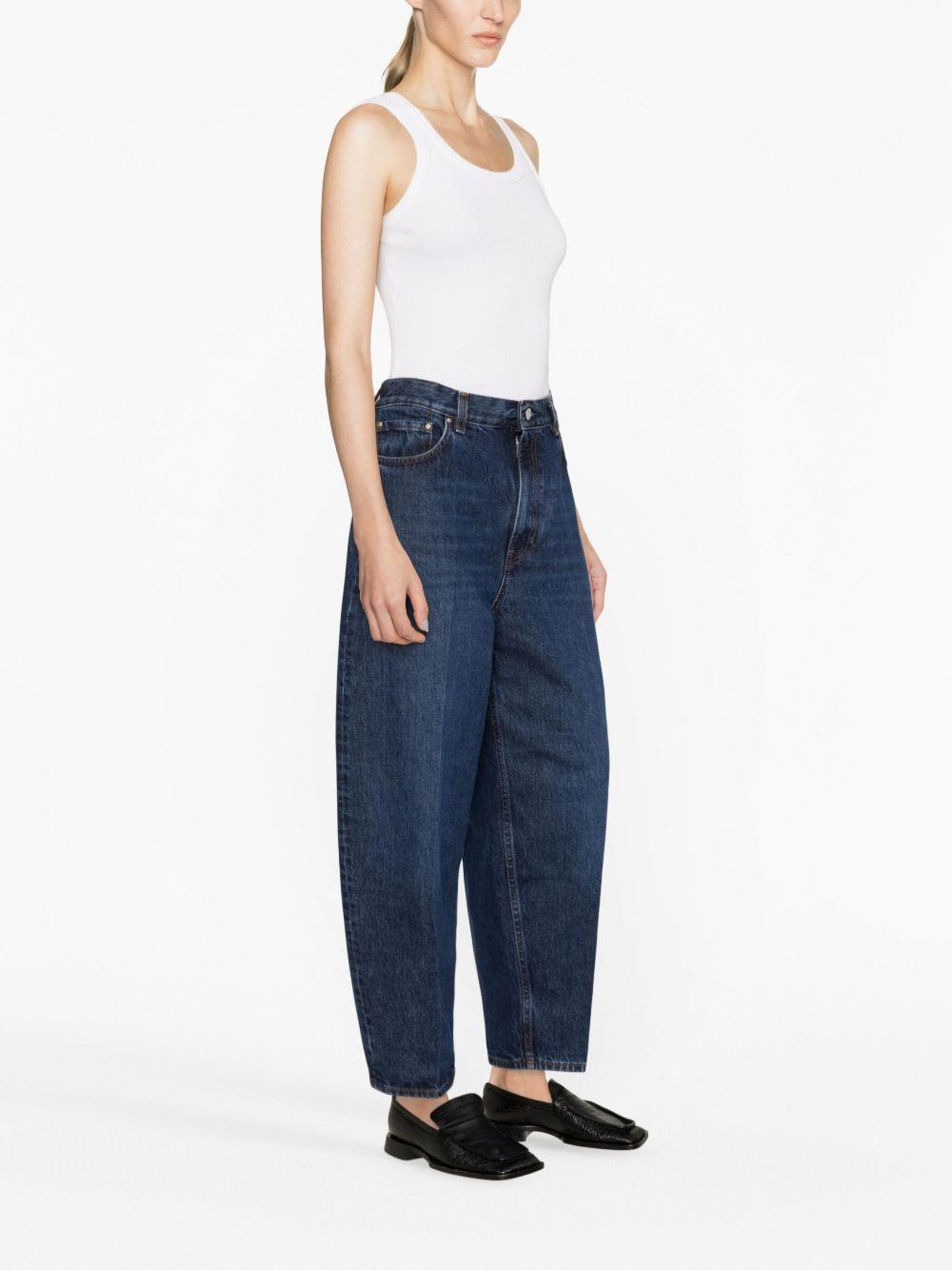 tapered high-waist jeans Product Image