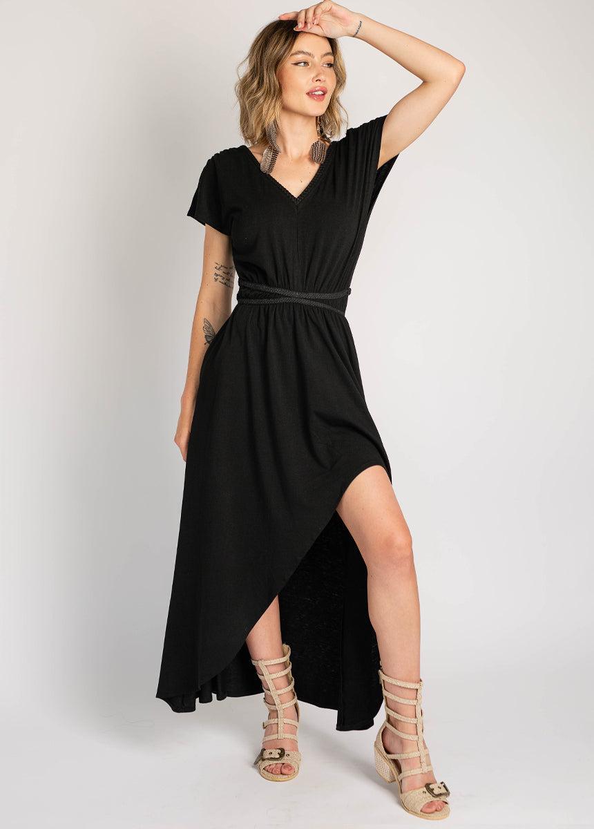 Novalie Dress in Black Female Product Image