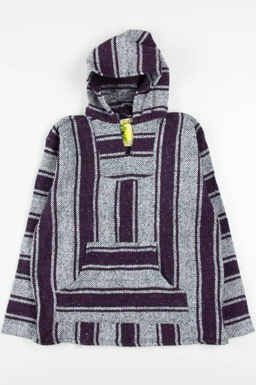 Lightweight Purple Baja Hoodie Product Image