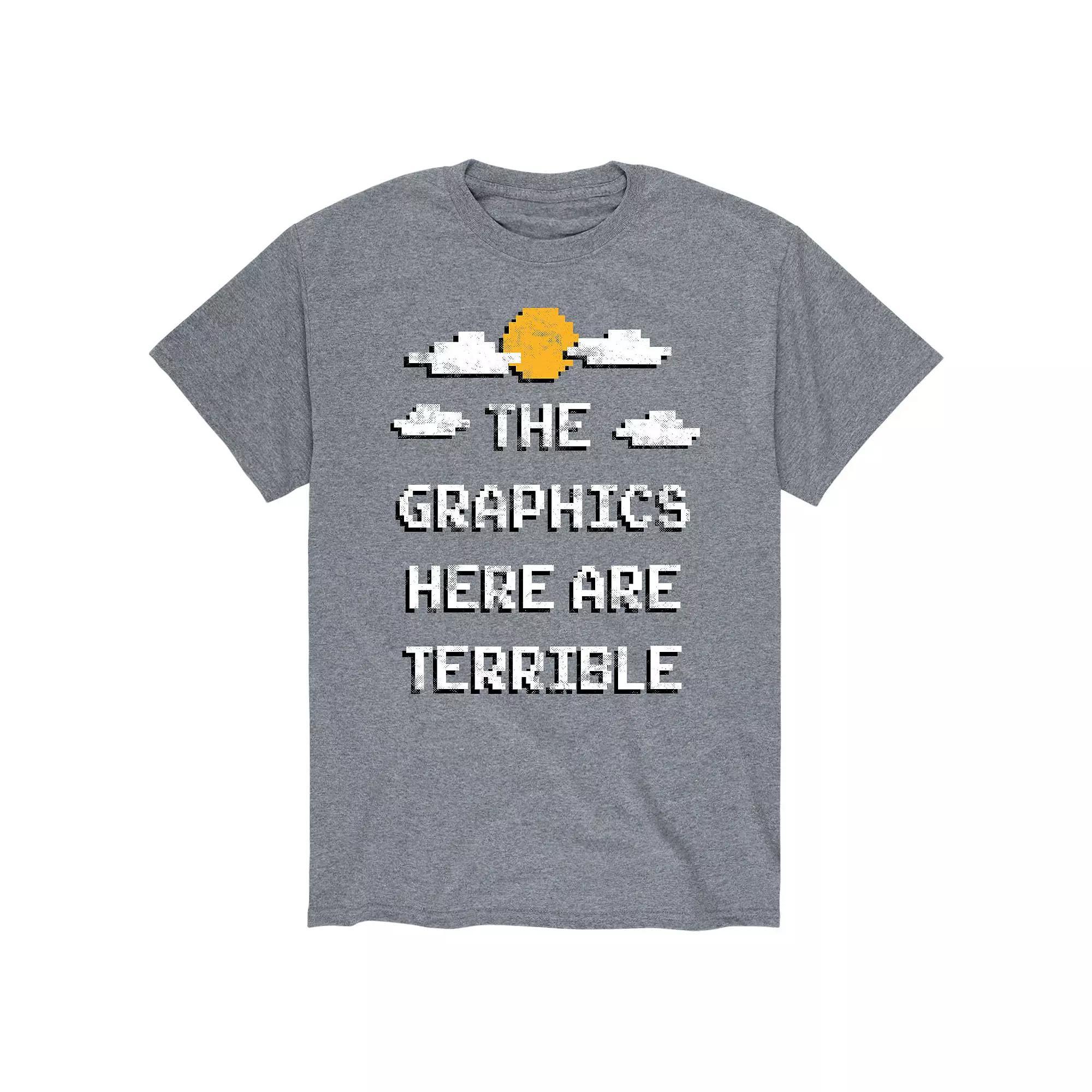 Mens Graphics Here Terrible Tee Product Image