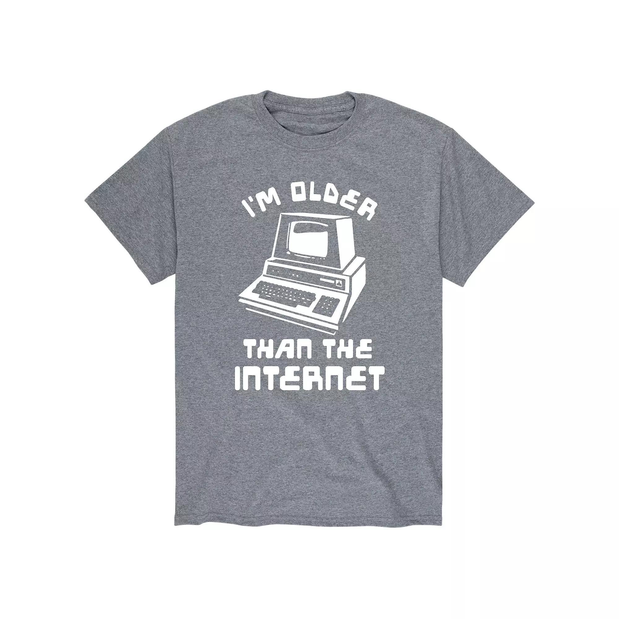 Mens Older Than Internet Tee Product Image