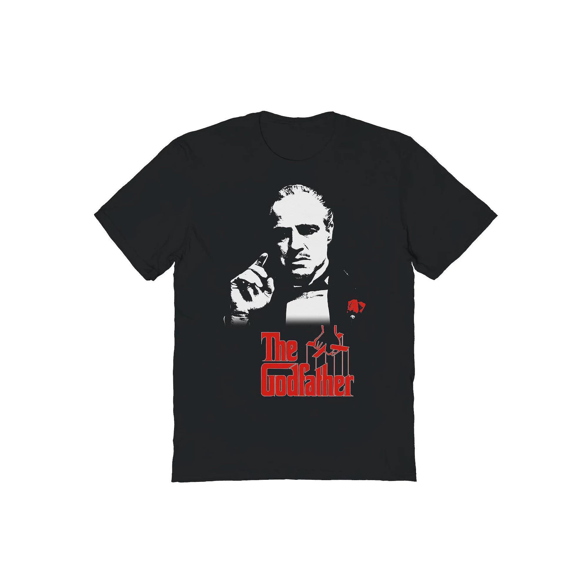 Mens The Godfather Red Logo Graphic Tee Product Image