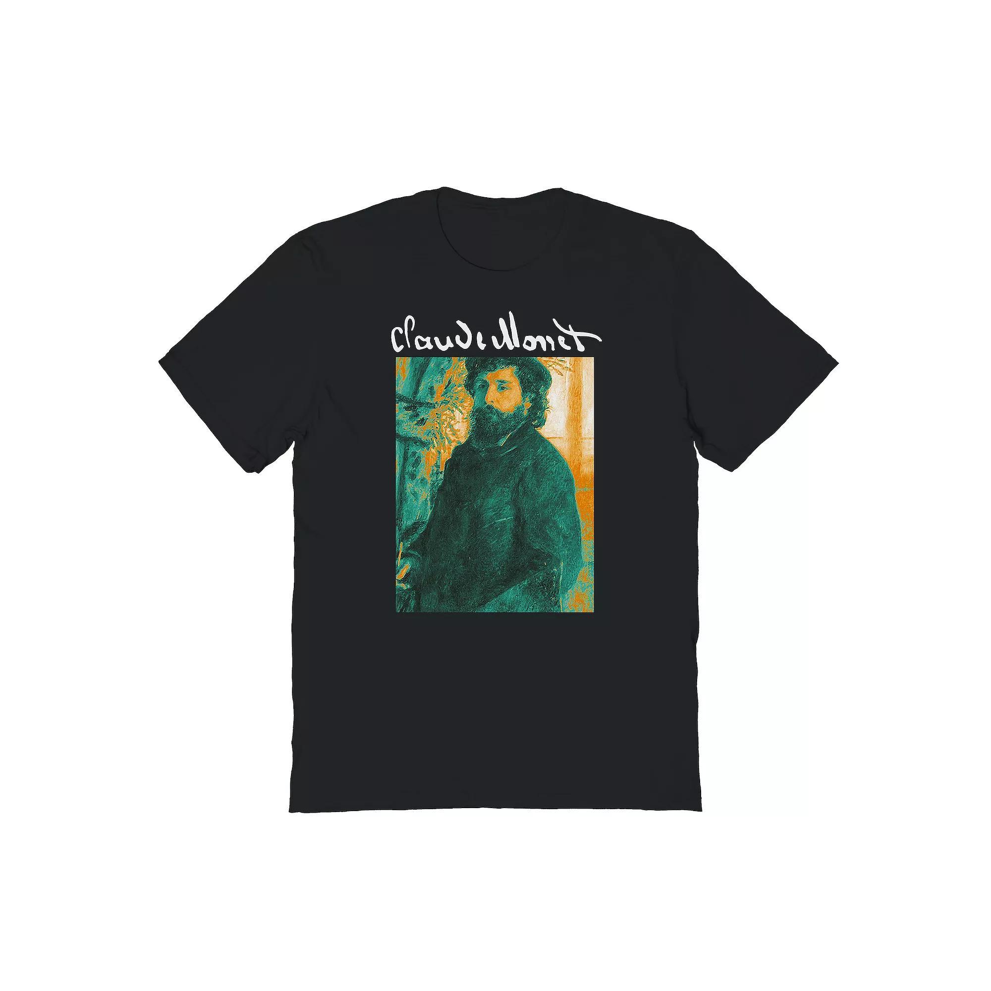 Men's apoh - Monet Graphic Tee, Size: XXL, Black Product Image